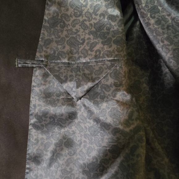 Ralph Lauren Mens Vintage Brown Suede Blazer Size 40L Rodeo Western Academia - Picture 5 of 10